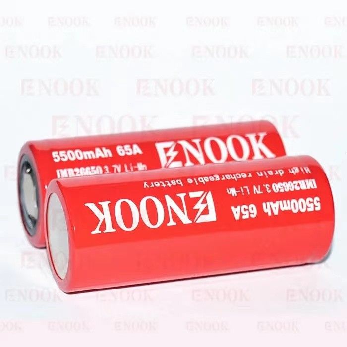 5500mAh 3.7V литий-ионная батарея 26650 перезаряжаемая 18650 плоская верхняя высокая батарея