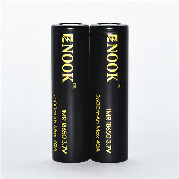Enook высокая скорость разряда 18650 глобус батарея enook 18650 2600mAh 40A 18650 литий-ионная батарея