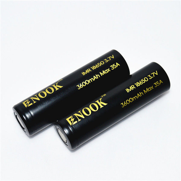 Высокая скорость разряда 3600mAh Max 35A 18650 перезаряжаемая батарея 3.7V Литий-ионная батарея