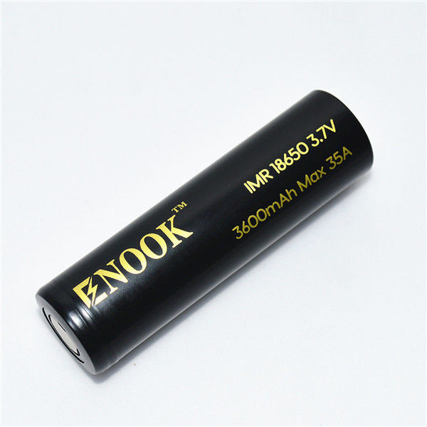Высокая скорость разряда 3600mAh Max 35A 18650 перезаряжаемая батарея 3.7V Литий-ионная батарея