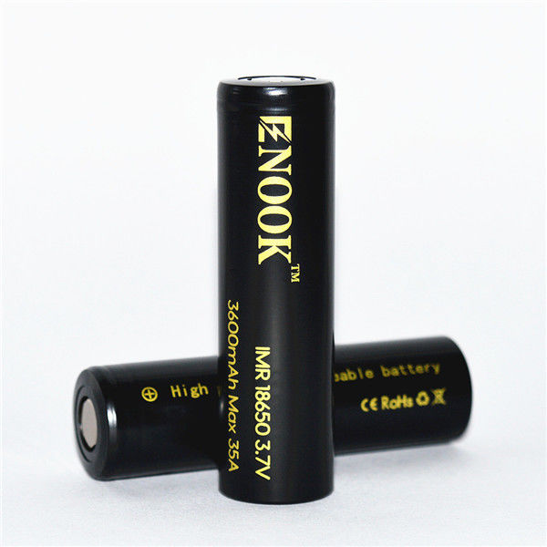 Высокая скорость разряда 3600mAh Max 35A 18650 перезаряжаемая батарея 3.7V Литий-ионная батарея