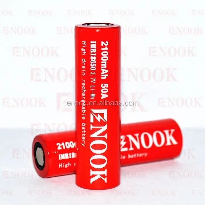 Портативный 18650 высокоустойчивый литий-ионный аккумулятор 2100mAh 3.7V Max 50A с плоской вершиной