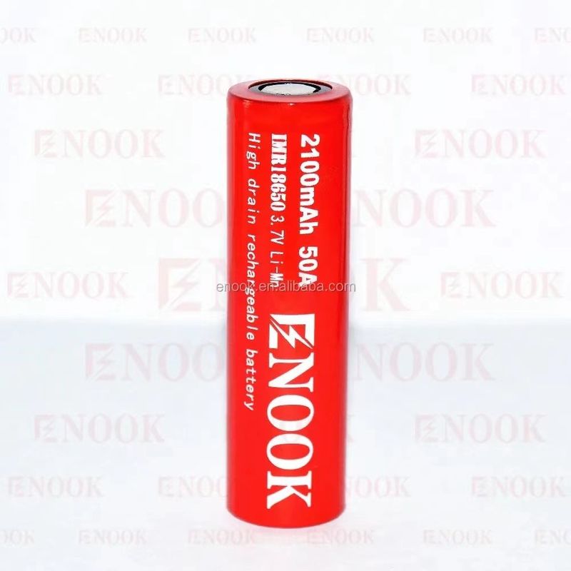 Портативный 18650 высокоустойчивый литий-ионный аккумулятор 2100mAh 3.7V Max 50A с плоской вершиной