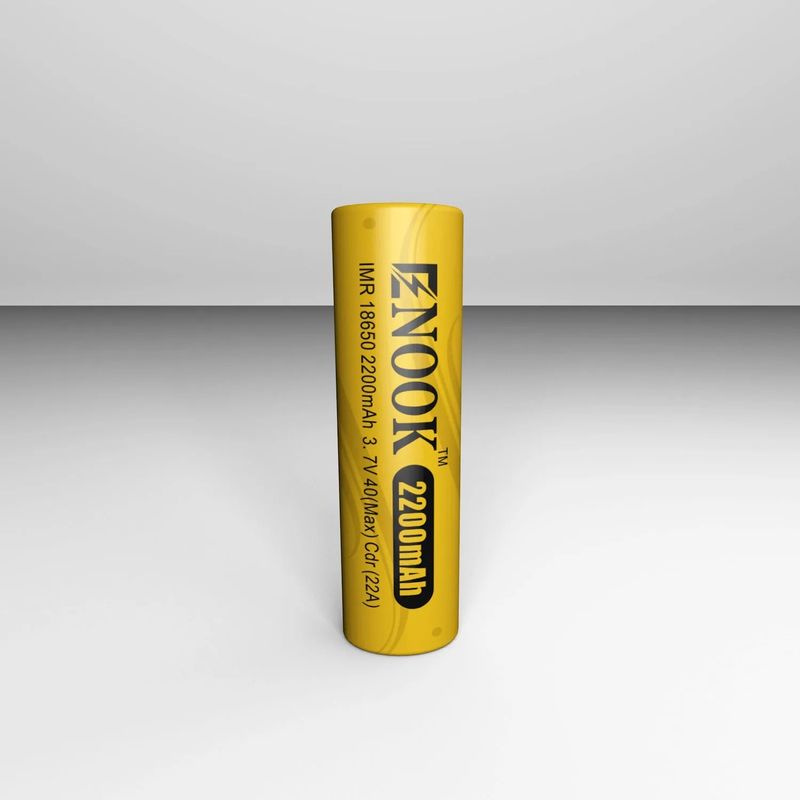 Doublepow Оптовая цена 18650 3.7V 2200mah перезаряжаемая батарея 40A 3.7V mod 18650 желтая литий-ионная батарея