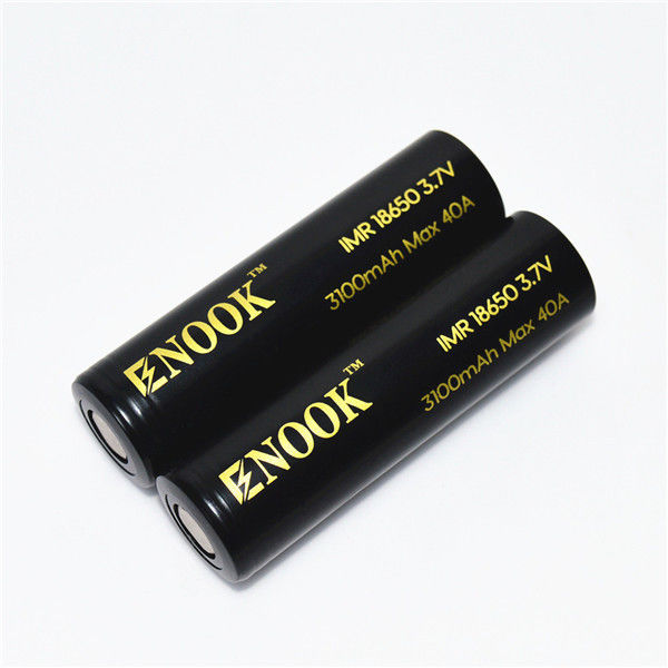 3100mAh 3.7V 18650 Кнопка верхний Ли-ионные батареи 40A высокий слив аккумуляторная батарея