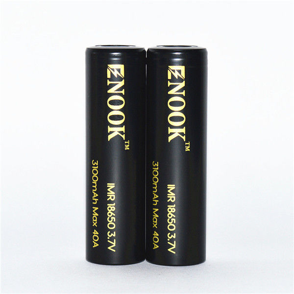 3100mAh 3.7V 18650 Кнопка верхний Ли-ионные батареи 40A высокий слив аккумуляторная батарея