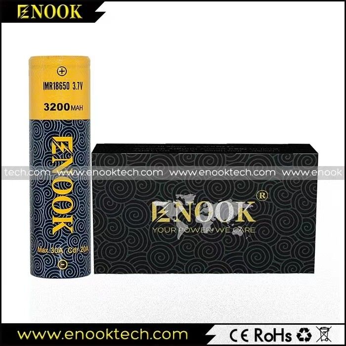 18650 Литий-ионный аккумулятор 3200mAh 3.7V Высокая скорость разряда Для ноутбука