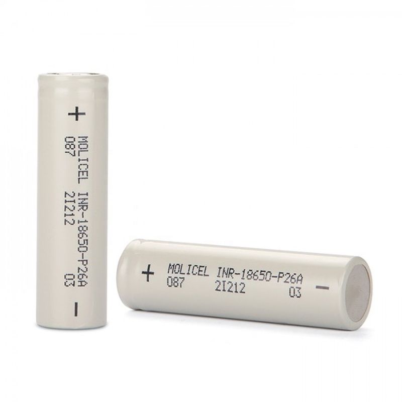Оптовая торговля Высокопроизводительная батарея 3.7v I Молицель 3.7v 2600mah 18650 P26A Акумуляторная батарея для потребительской электроники