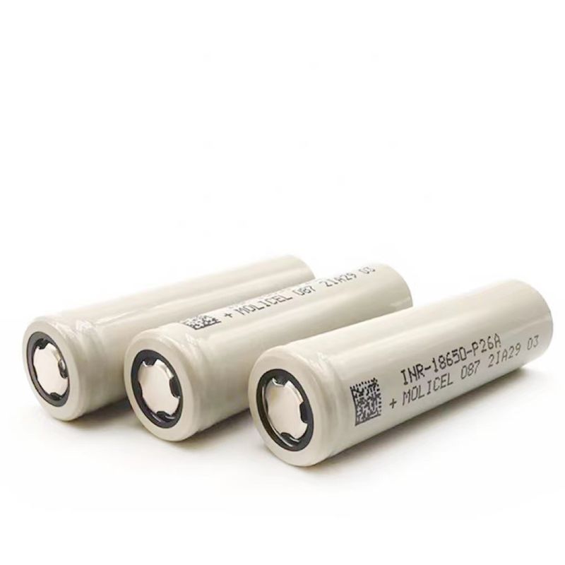 Молицель P26A 18650 Аккумуляторная батарея Литий-ионная 35A 3.7 V Аккумулятор 2600mah