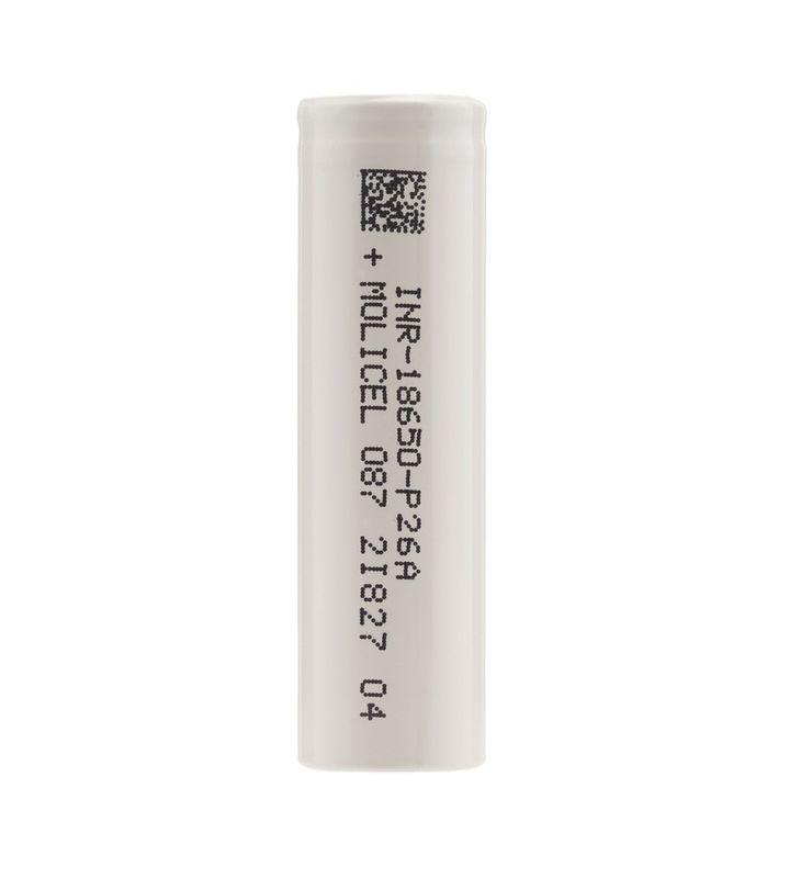 Молицель P26A 18650 Аккумуляторная батарея Литий-ионная 35A 3.7 V Аккумулятор 2600mah