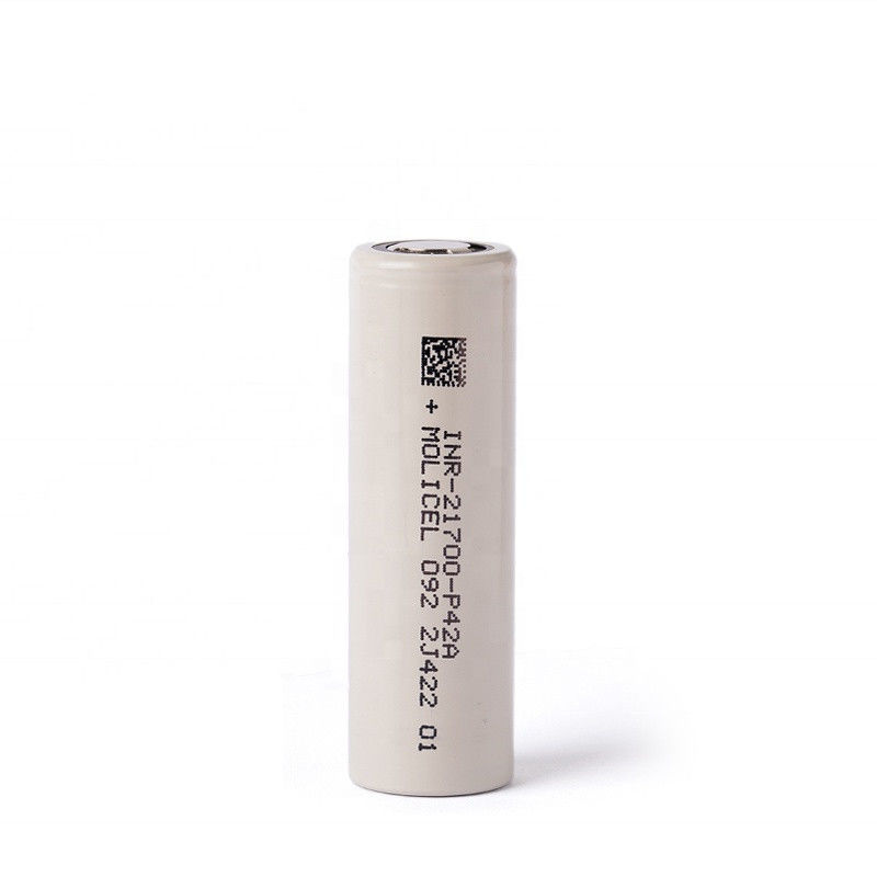 Молицель P42A Литий-ионная батарея Клетка 4200mAh 45A 3.7V 21700 Литий-ионная батарея