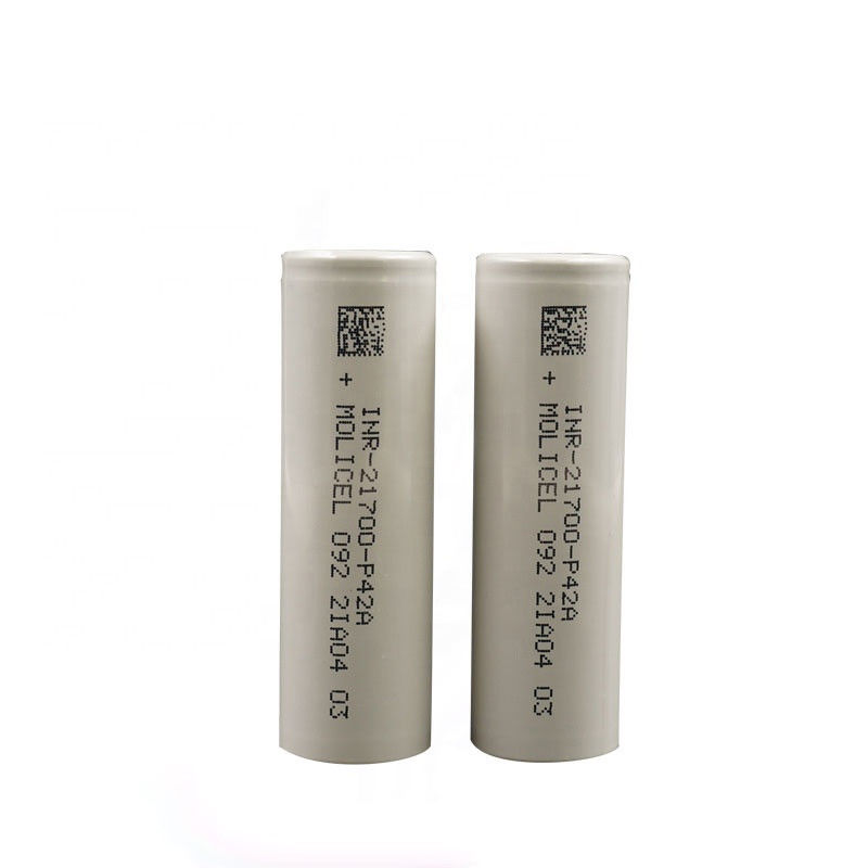 Молицель P42A Литий-ионная батарея Клетка 4200mAh 45A 3.7V 21700 Литий-ионная батарея