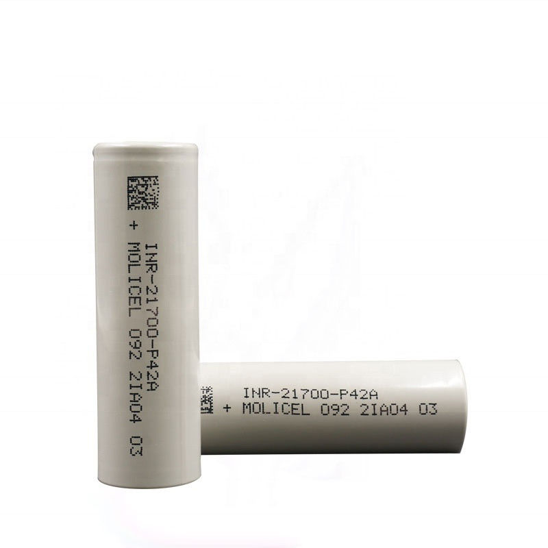 Молицель P42A Литий-ионная батарея Клетка 4200mAh 45A 3.7V 21700 Литий-ионная батарея
