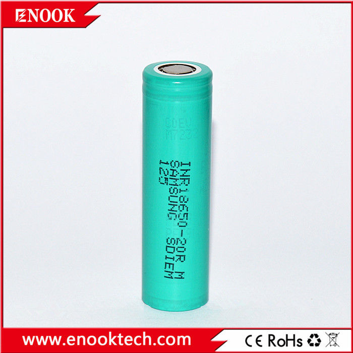 На складе 18650 samsung 20R 3.7v 2000mah 18650 литий перезаряжаемый литий-ионный аккумулятор для аккумуляторного пакета