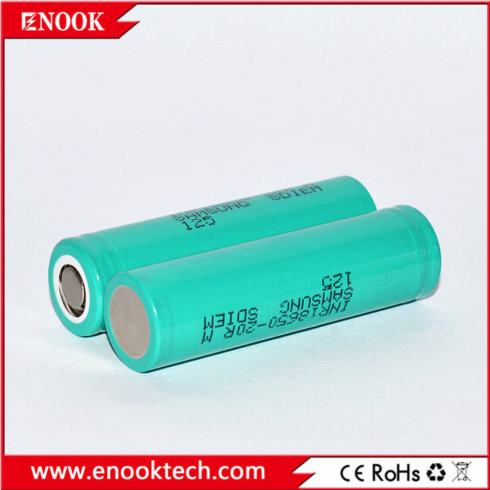 На складе 18650 samsung 20R 3.7v 2000mah 18650 литий перезаряжаемый литий-ионный аккумулятор для аккумуляторного пакета