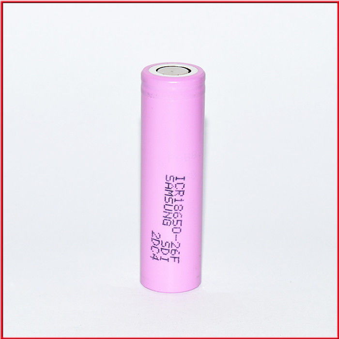Перезаряжаемая батарея 18650 3.7V 2600mah 18650 Ли-ионная батарея для фонариков