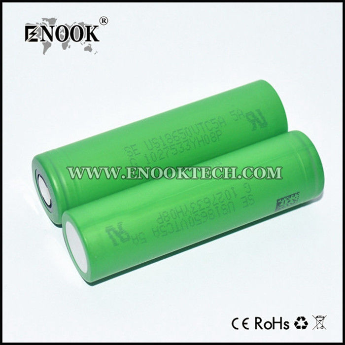 Спецификации батареи Vtc5 2600mAh оптом в ионной аккумуляторной батарее 3.7V 18650 батарея