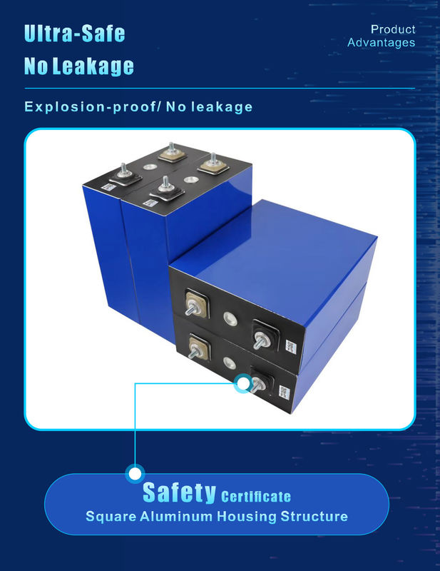 3.2V 230Ah Мощность Продолжительность жизни Po4 Литий-ионный аккумулятор для электромобилей