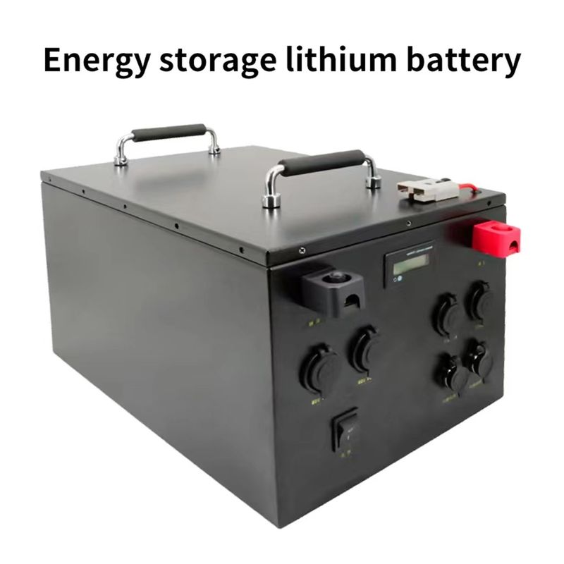 OEM Server Rack 100Ah 51.2 V Литий-ионная батарея 5000W Lifepo4 глубокий цикл батарея