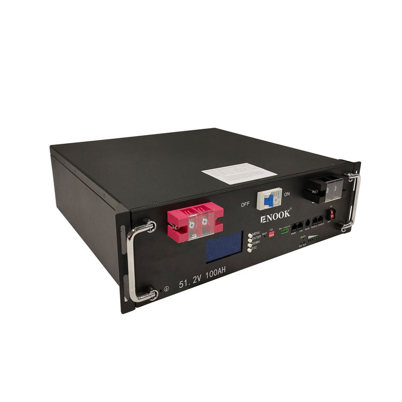 51.2V Black LiFePO4 Energy Storage Battery для UPS, стойковых серверных батарей