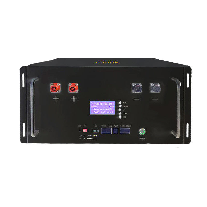 Умный BMS LiFePO4 10kwh 48V 200Ah Солнечный литий-ионный сервер Рак монтированный аккумулятор для солнечной системы