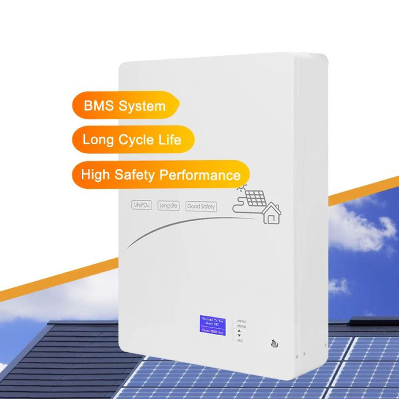 Enook Solar 5KWH 10KWH LifePO4 Литийная батарея 24V 48V Солнечная энергия 200Ah Силовая стена Lifepo4 Pack