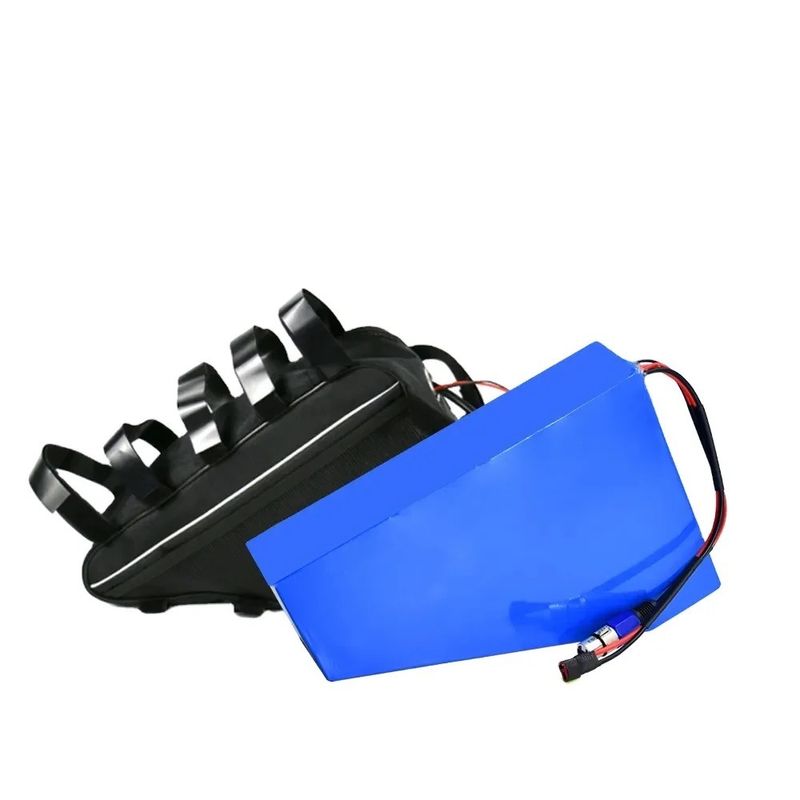 48V 52V 60V 72V 20ah 30ah 40ah 45ah Триугольный батарейный велосипед с ячейками 18650